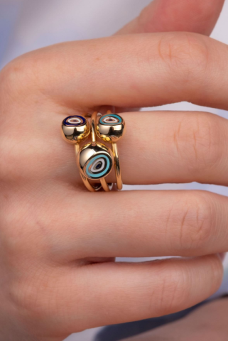 Altın Mineli Fortuna Yüzük