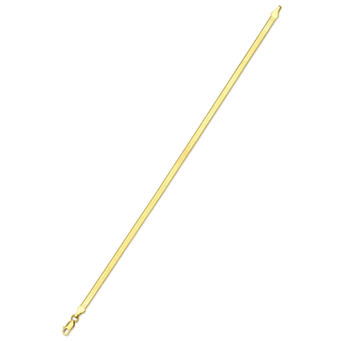 Altın Yassı Bileklik