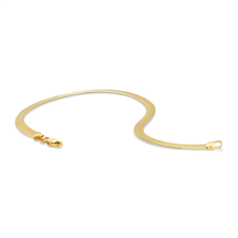 Altın Yassı Bileklik