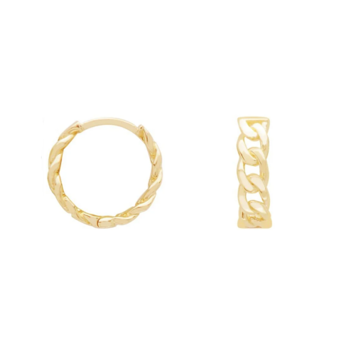 Altın Gurmet Halka Küpe