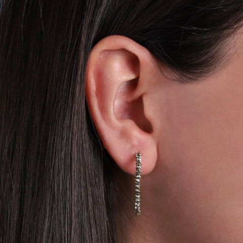 Altın Dorikalı Küpe