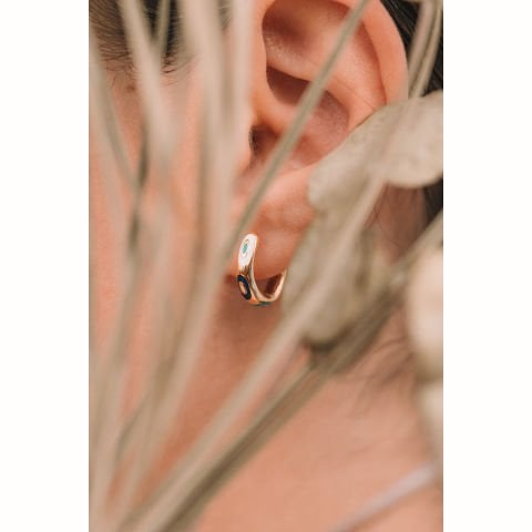 Fortuna Altın Halka Küpe