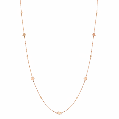 Altın Yıldızlı ve Dorikalı Kolye