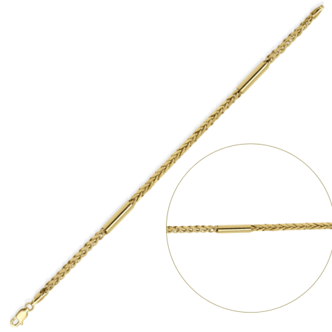 Altın Tondo Roller Bileklik