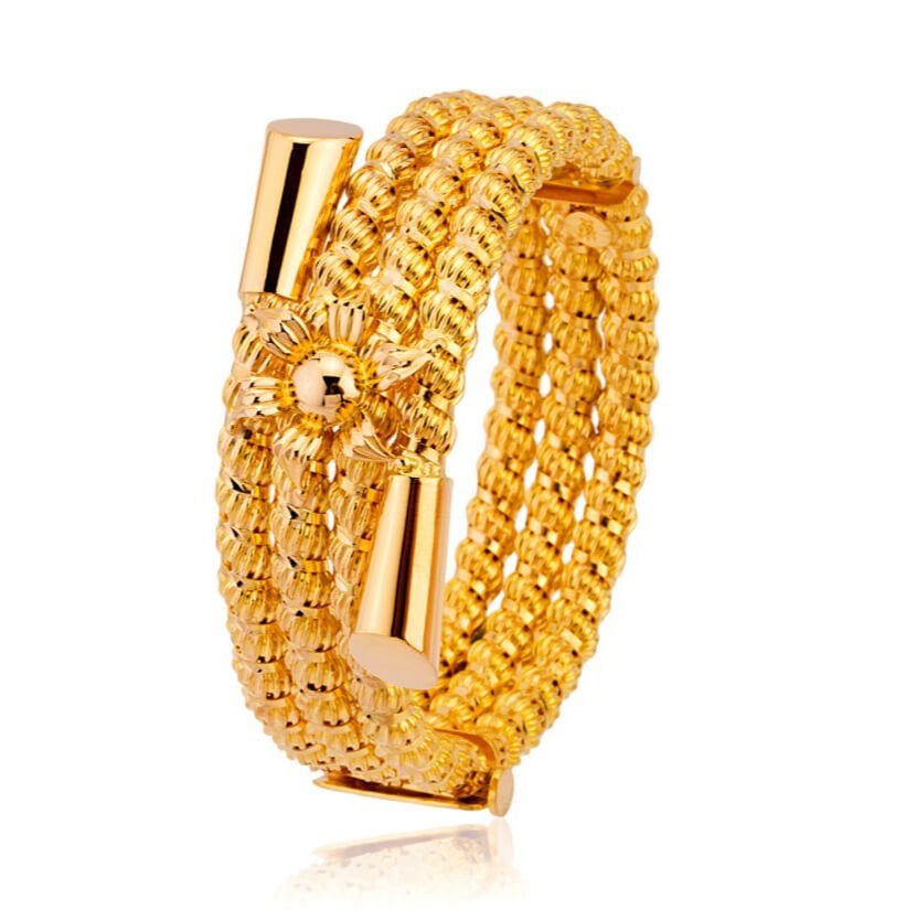 22 Ayar Üçlü Sultan Altın Kelepçe