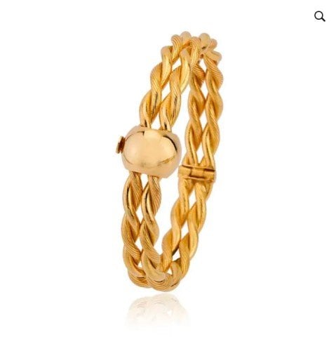 22 Ayar Kilitli  Altın Burma Kelepçe