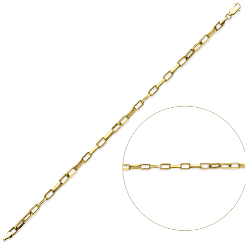 Altın Işıltılı Ataç Bileklik