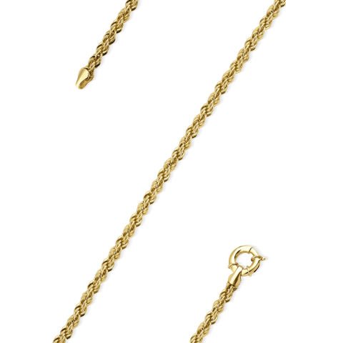 Standart Halat Burgu Altın Bileklik