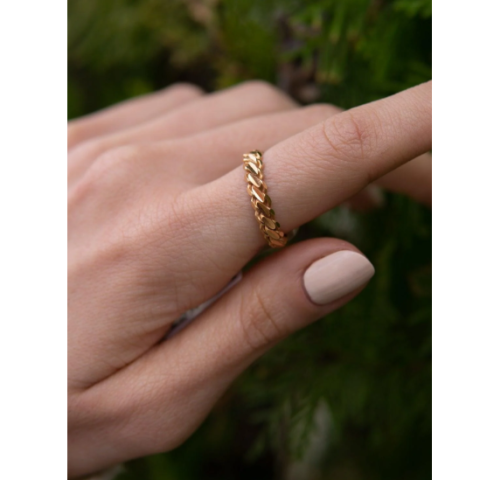 Altın 14 Ayar Burma Yüzük