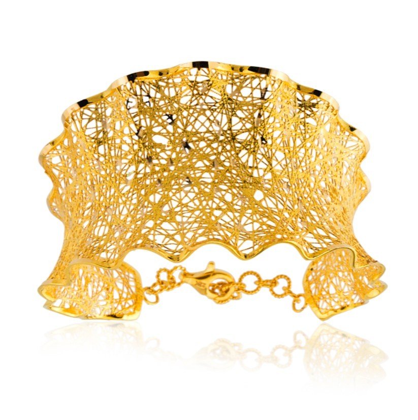 22 Ayar Fusion Altın Kelepçe