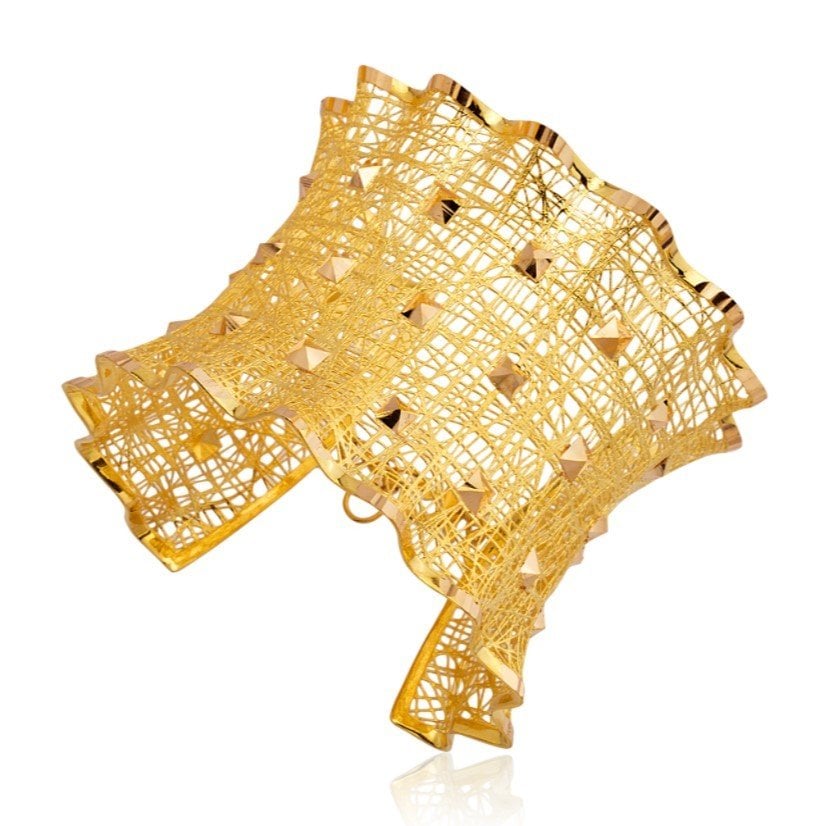 22 Ayar Fusionlu Altın Kelepçe