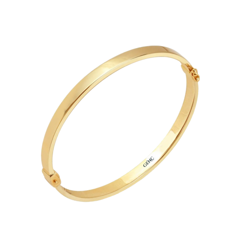 Altın Kibrit Çöpü Kelepçe Bilezik