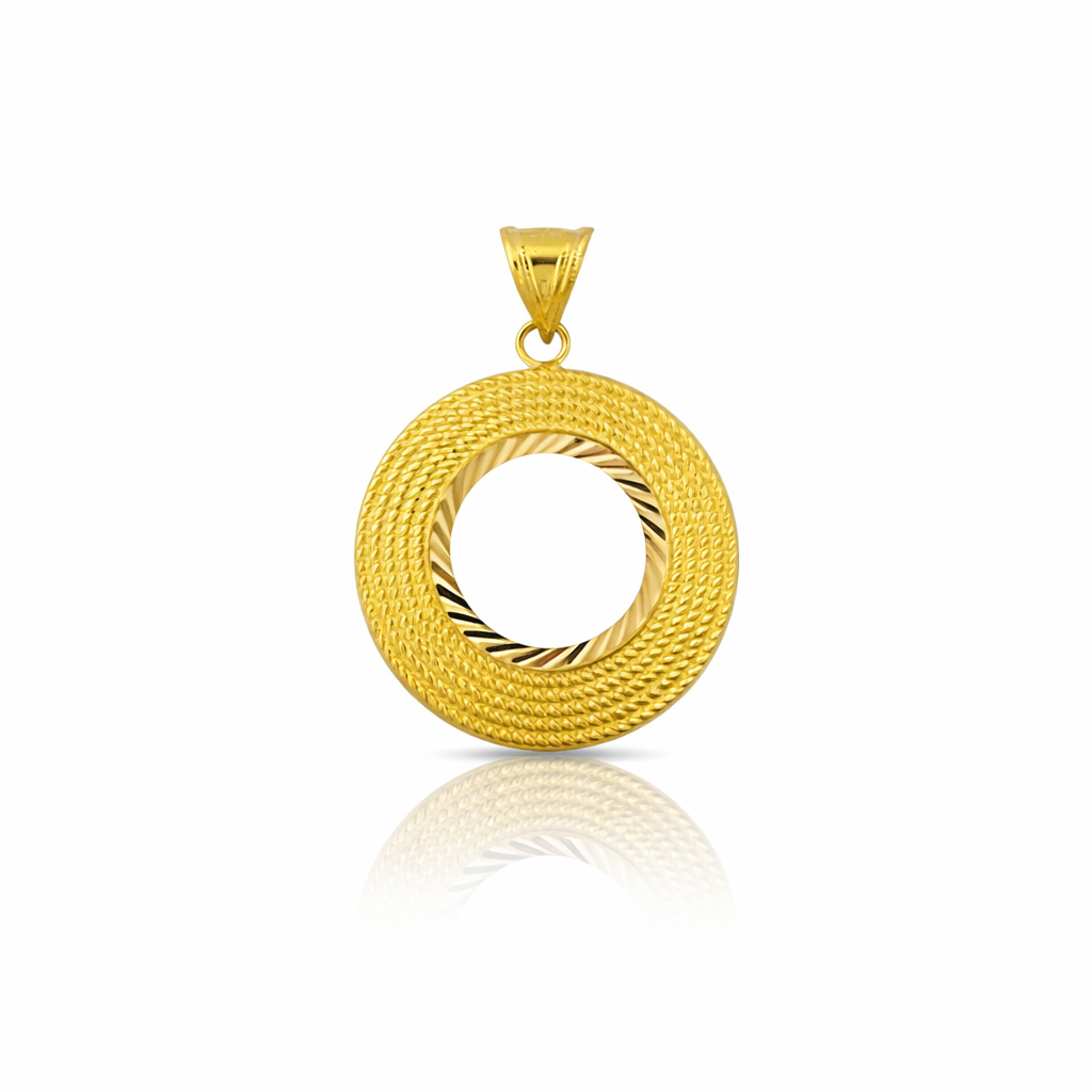 22 Ayar Çeyreklik Pres Altın Çerçeve