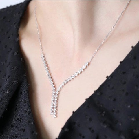 1.67 Karat Pırlanta Suyolu Set