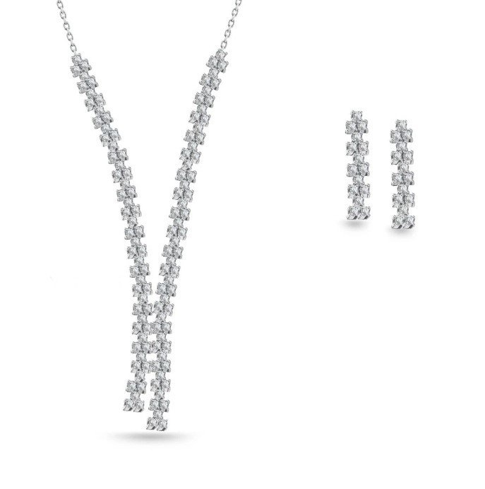 1.67 Karat Pırlanta Suyolu Set