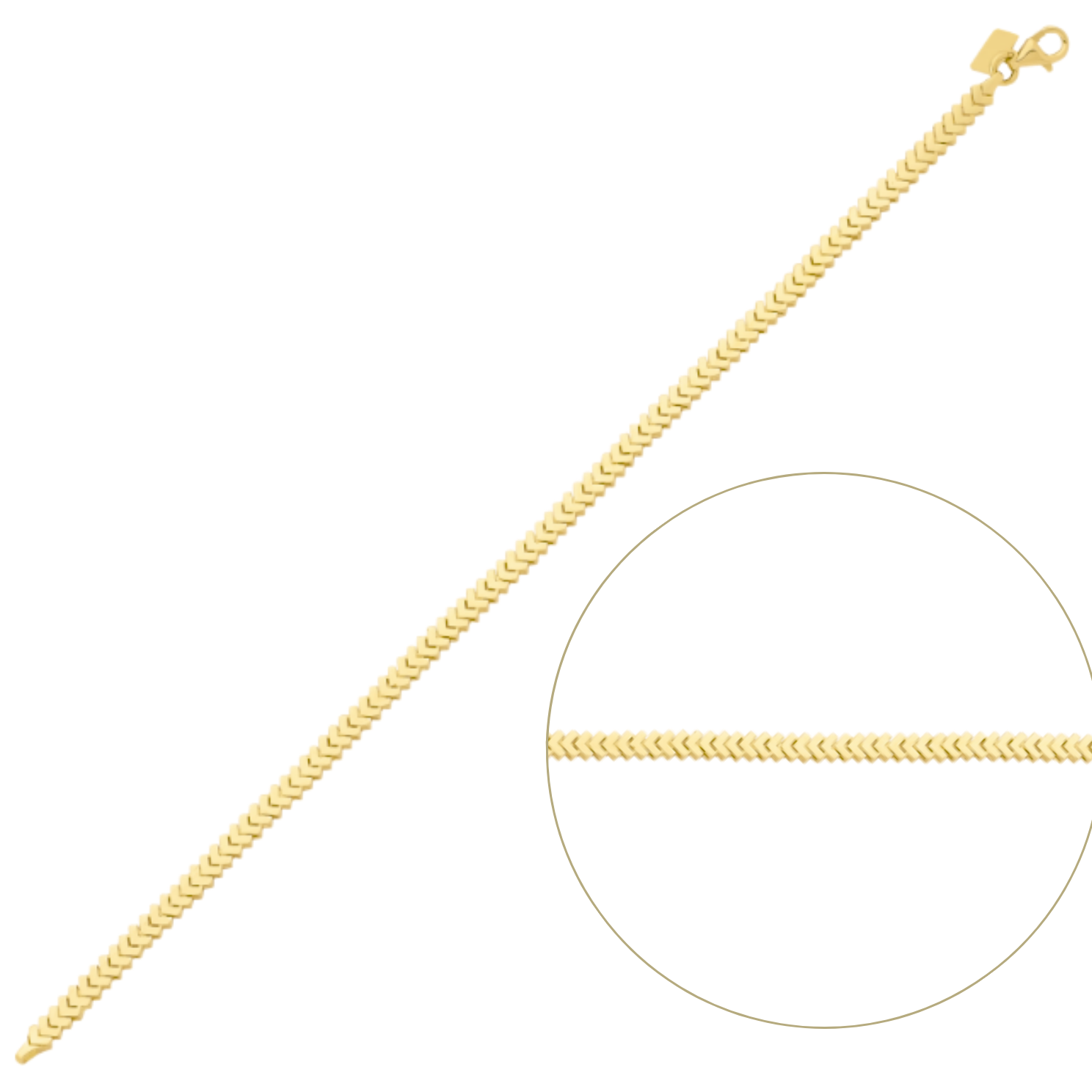 Begonia Altın Bileklik