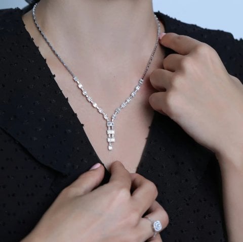 2.78 Karat Pırlanta Gerdanlık Set