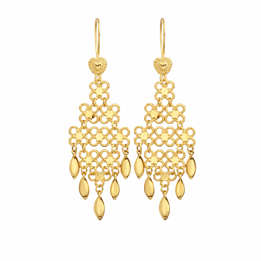 22 Ayar Kişniş Altın Küpe