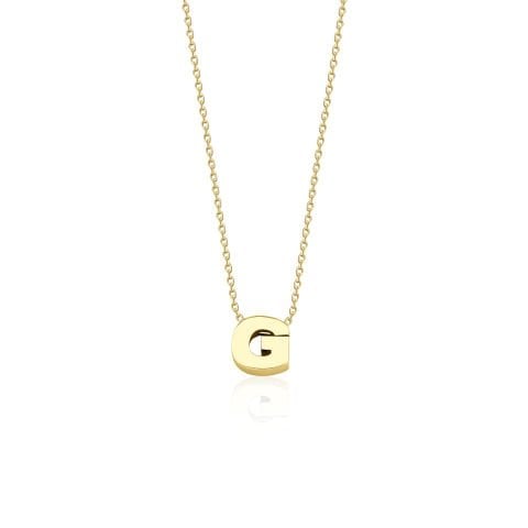 Altın Zarif Harf Kolye