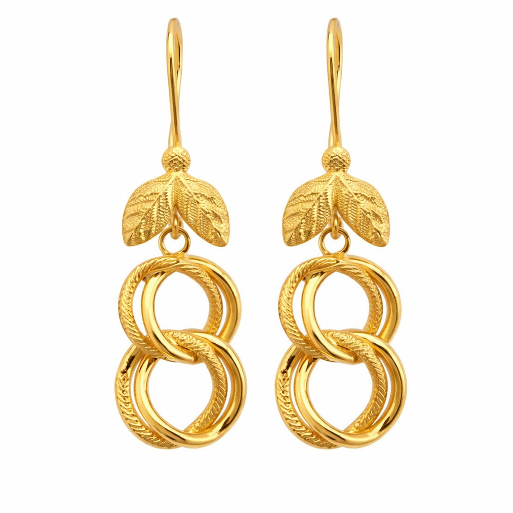 22 Ayar Samanyolu Küpe