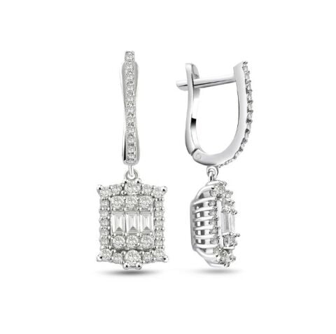 2.41 Toplam Karat Baget Pırlantalı Mini Set