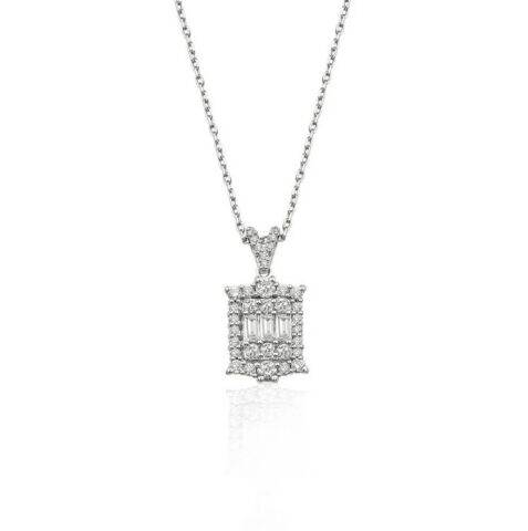 2.41 Toplam Karat Baget Pırlantalı Mini Set