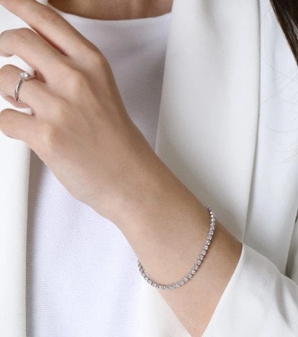 2.23 Karat Pırlanta Suyolu Bileklik