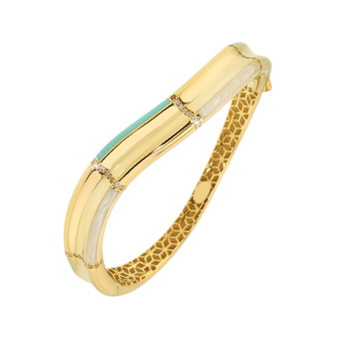 Altın Turkuaz-Sedef Kelepçe