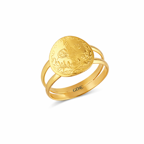 22 Ayar Reşatlı Altın Yüzük