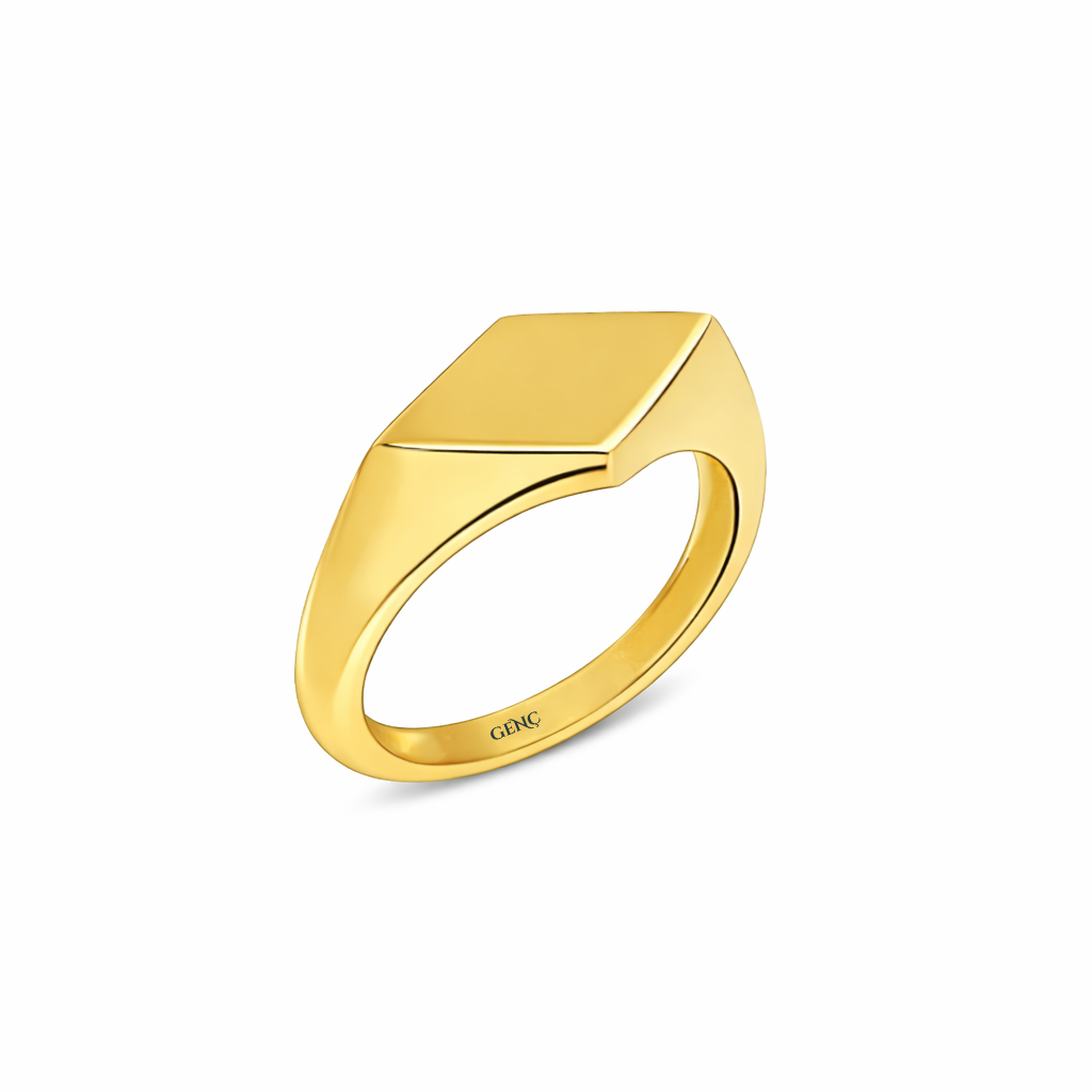 Altın Mühür Yüzük