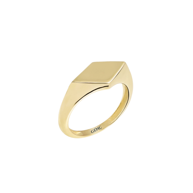 Altın Mühür Yüzük