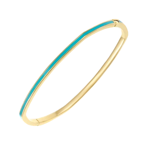 Mavi Turkuaz Mineli Bilezik