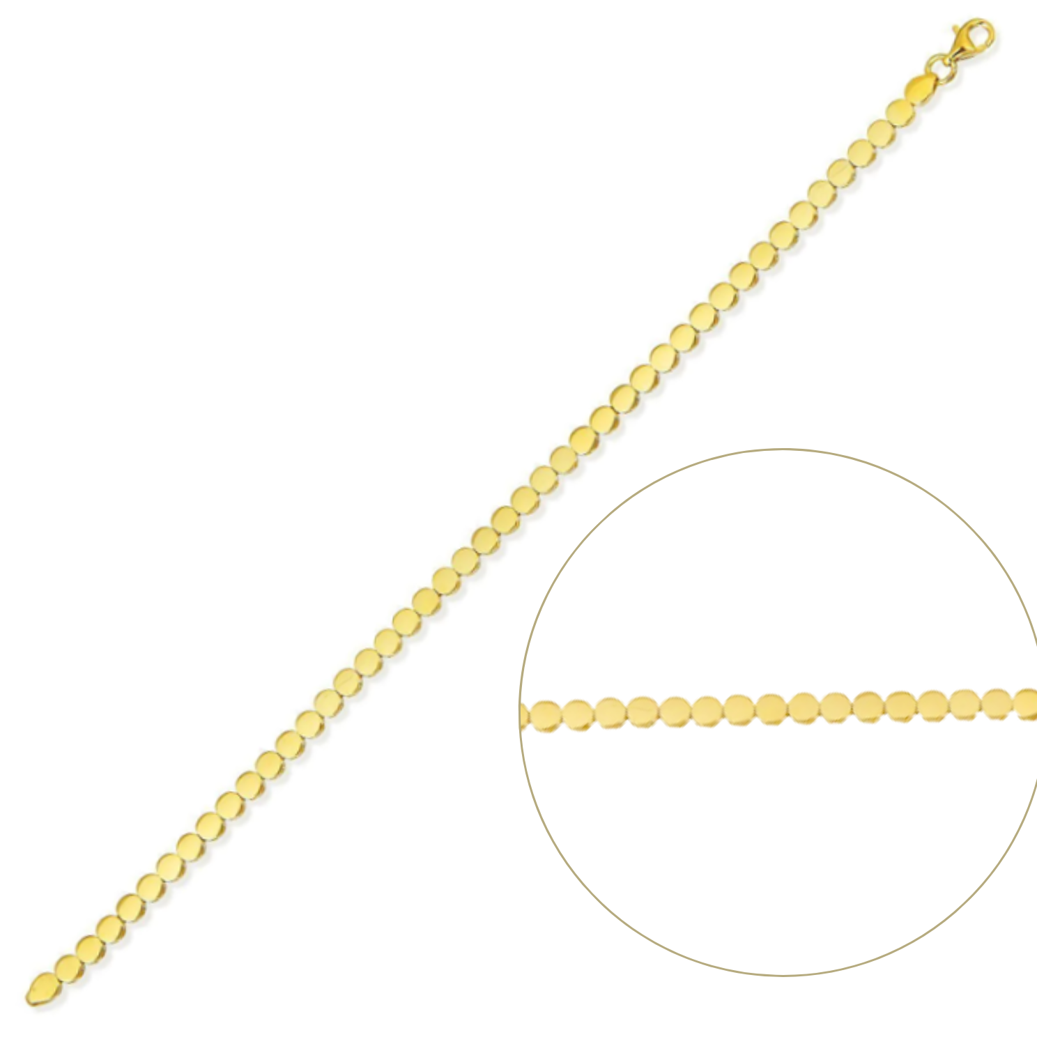 Yuvarlak Altın Bileklik