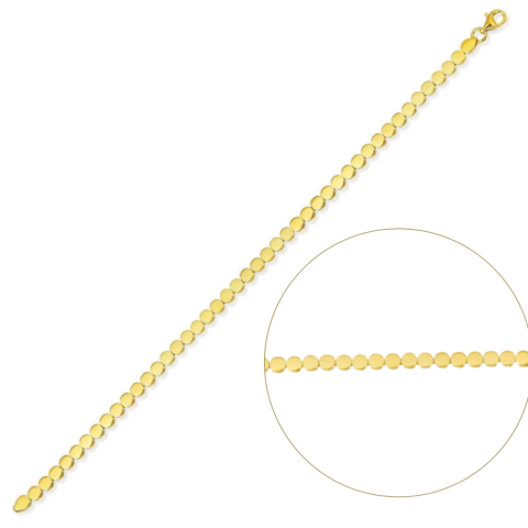 Yuvarlak Altın Bileklik