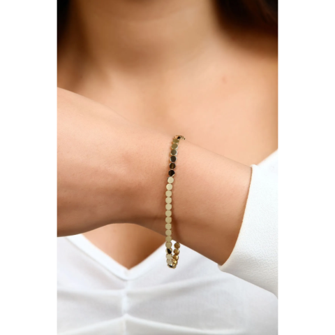 Yuvarlak Altın Bileklik