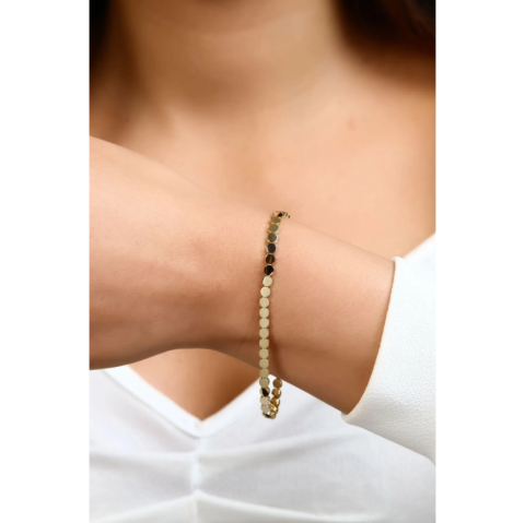 Yuvarlak Altın Bileklik