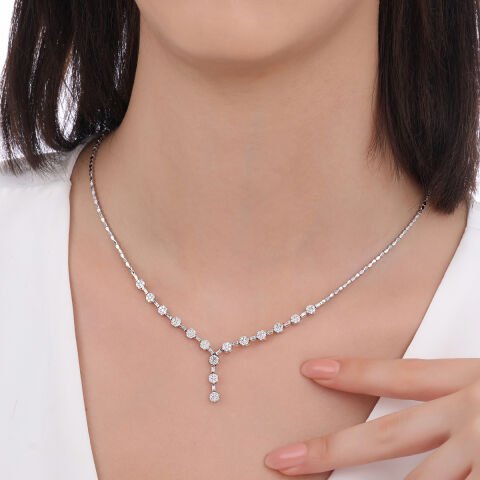1,40 Karat Pırlantalı Gerdanlık