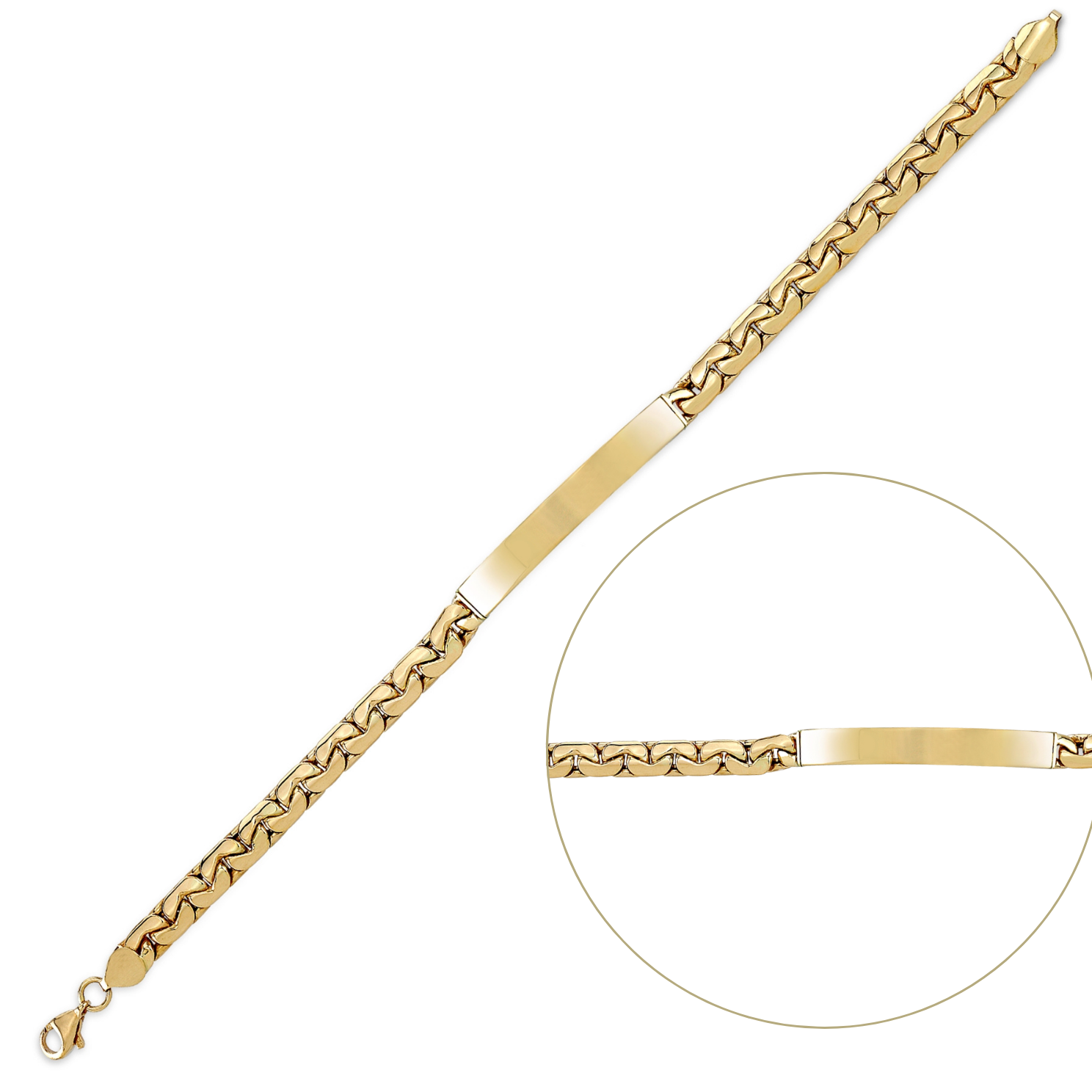 Altın Künye Bileklik