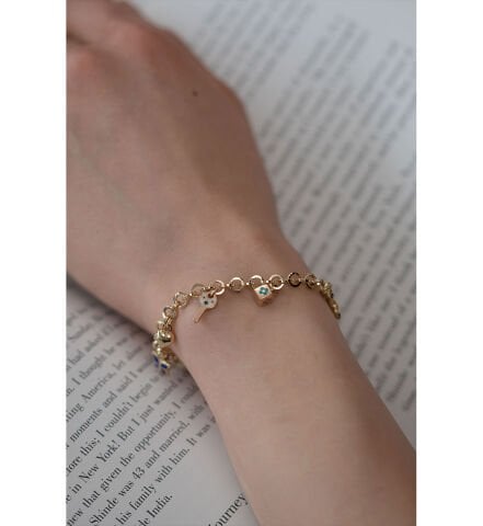 Altın Şans Figürlü Bileklik