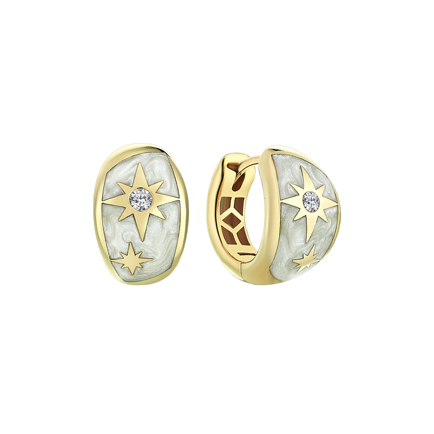 Polaris Altın Küpe