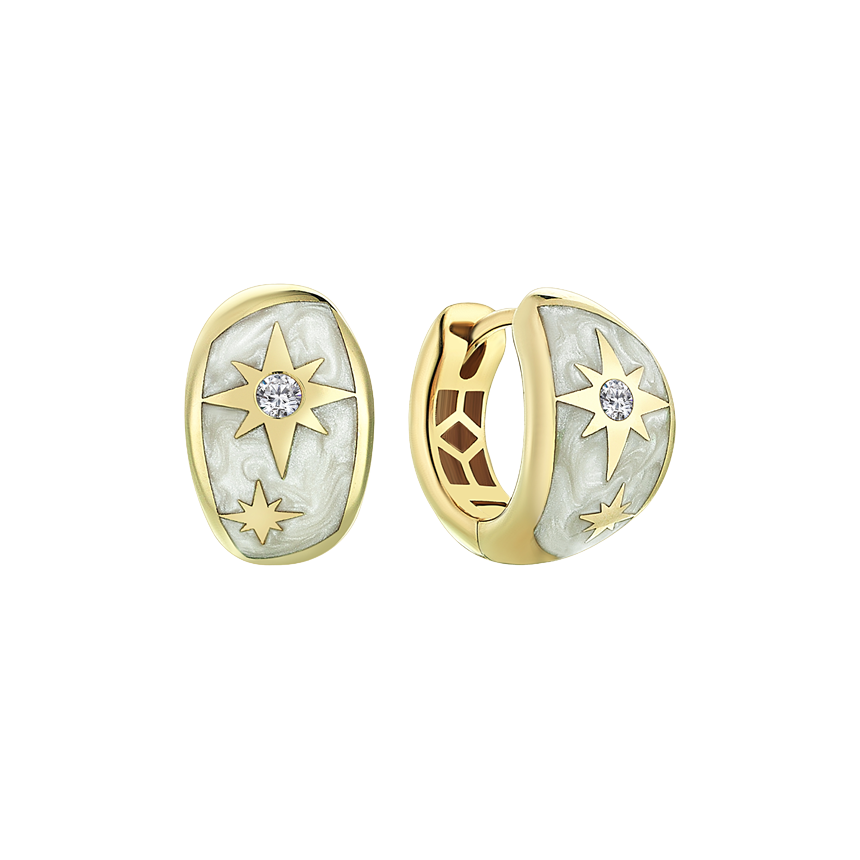 Polaris Altın Küpe