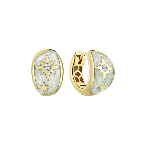 Polaris Altın Küpe