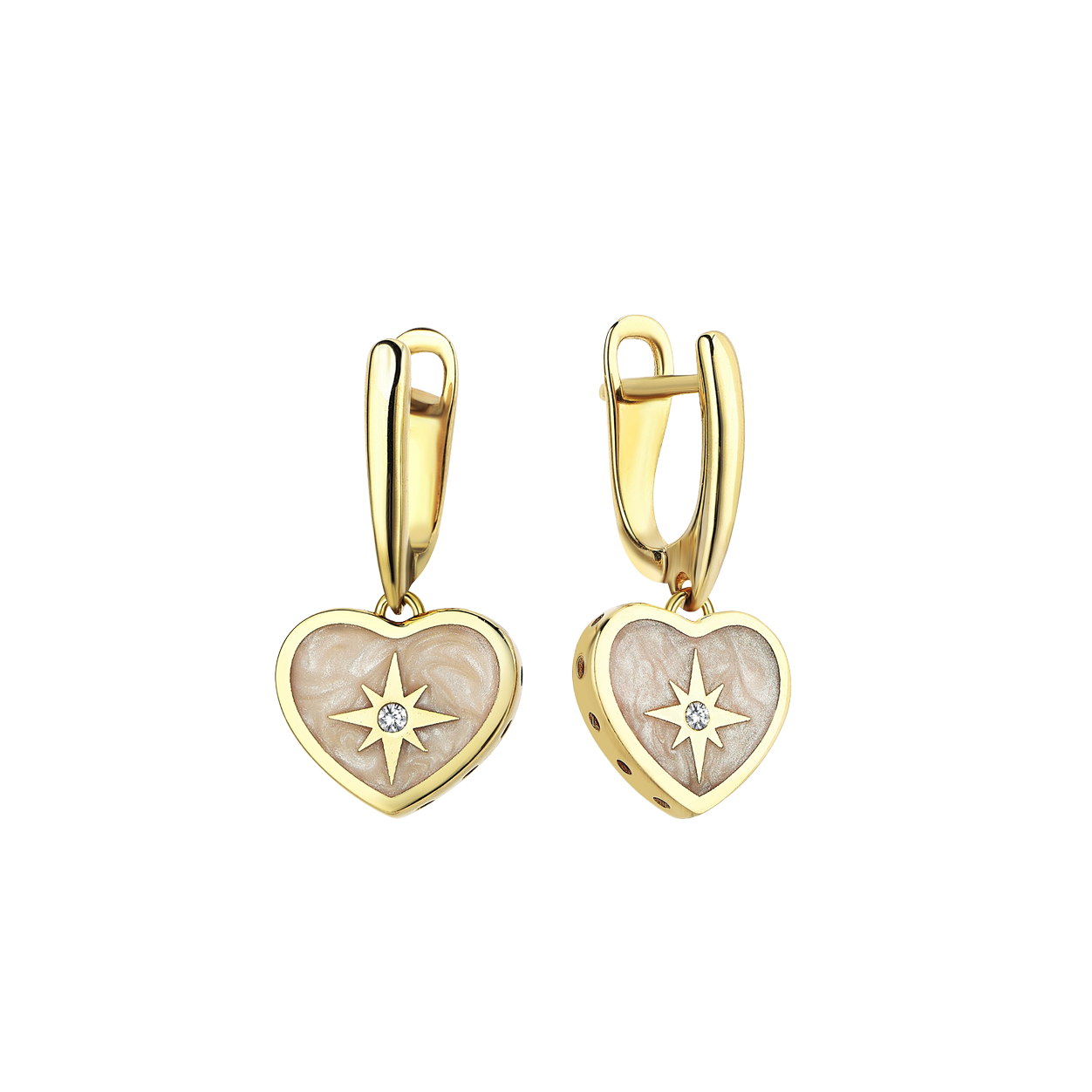 Polaris Altın Küpe