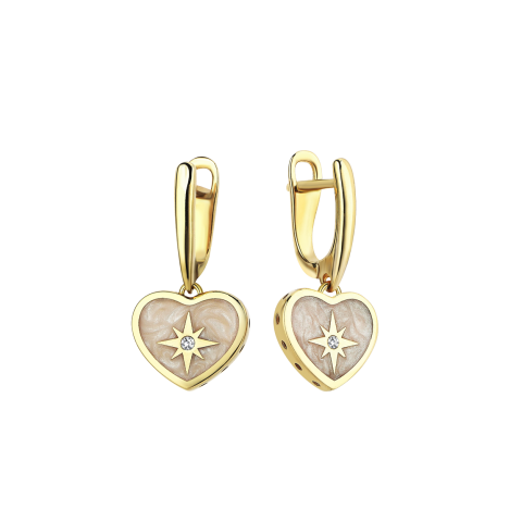 Polaris Altın Küpe