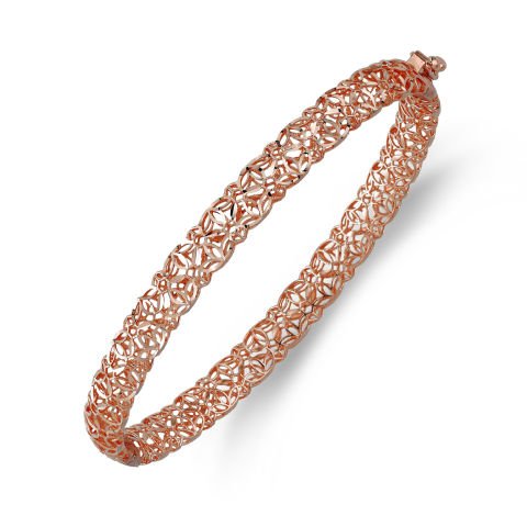 Altın Özel İşlemeli Kelepçe