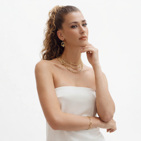 Themis Altın Kolye