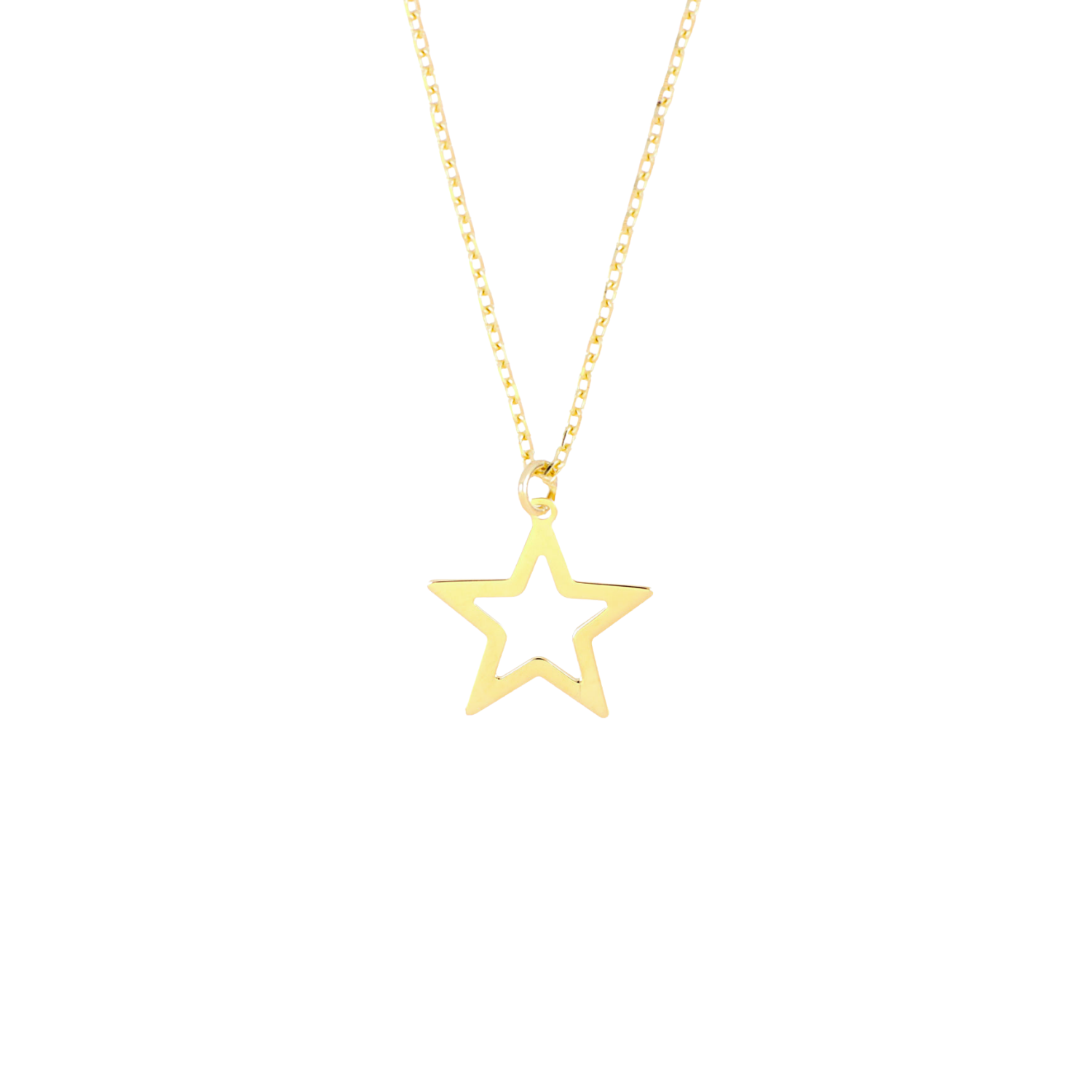 Altın Yıldız Kolye