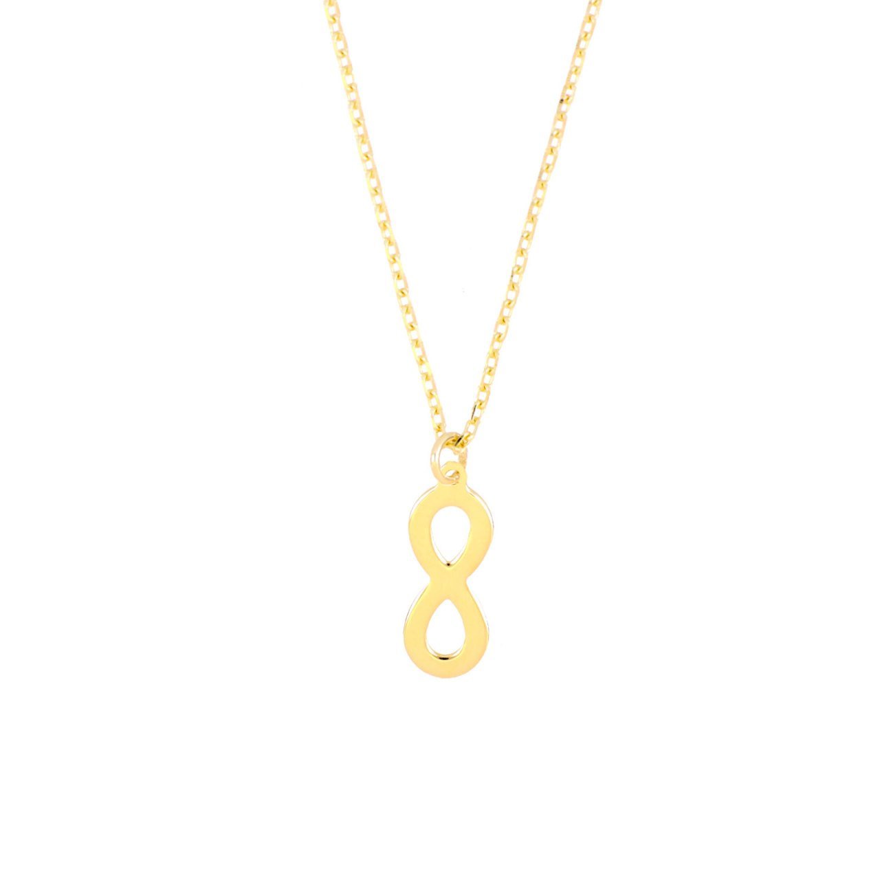 Altın Sonsuzluk Kolye