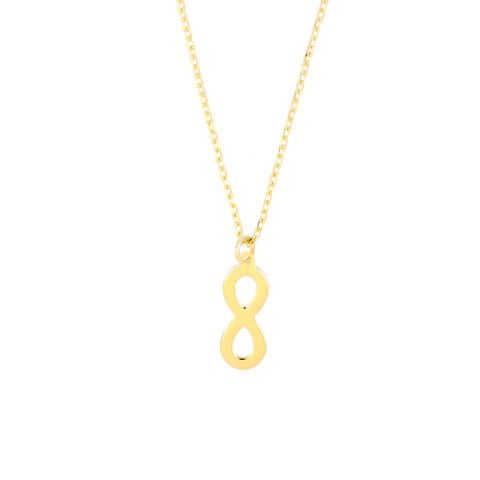 Altın Sonsuzluk Kolye