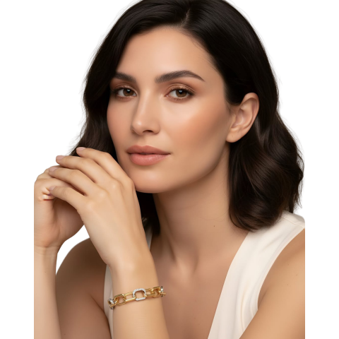 Evera Altın Bileklik